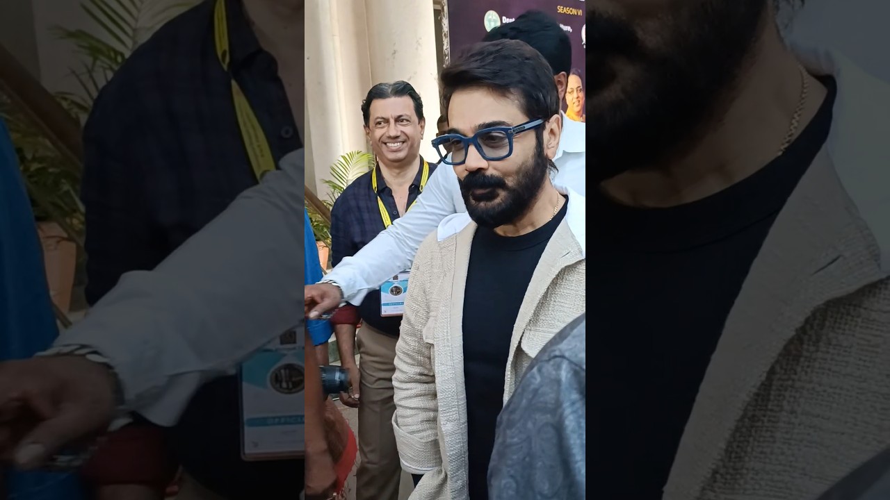 prosenjit chatterjee in Hyderabad #bengaliactors #shorts #@pujamaity704