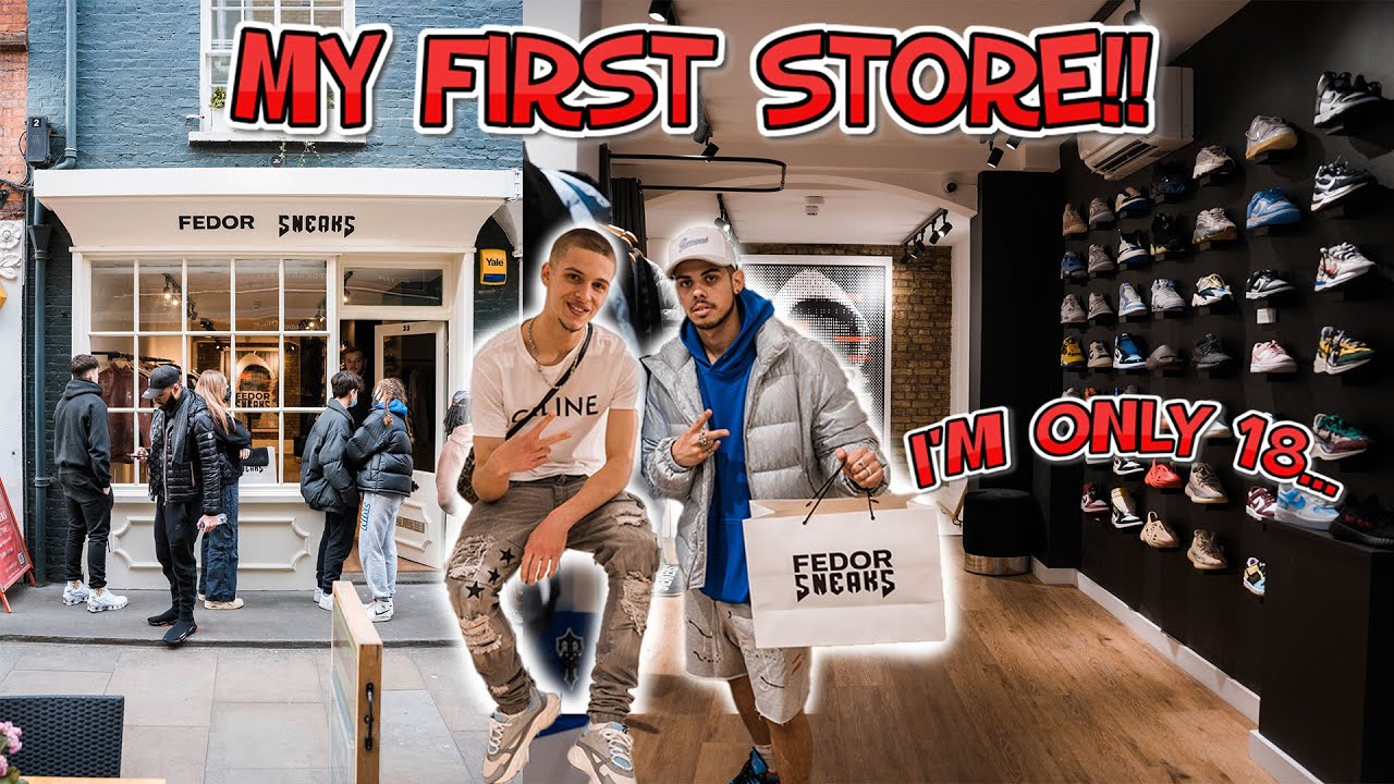OPENING A SHOP AT 18!!