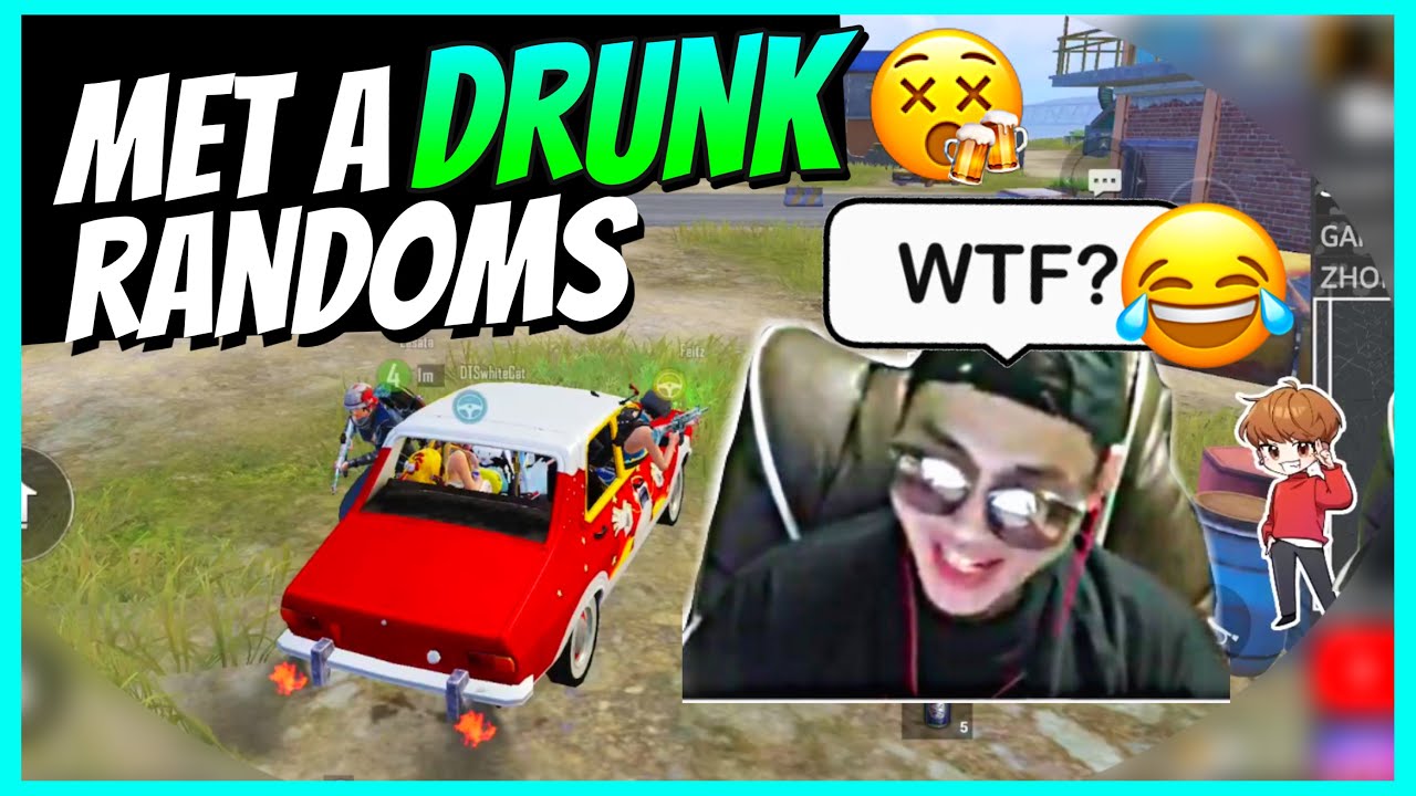 Met a Full Drunk Randoms😂 | Ft. Feitz | PUBGFUNNYMOMENTS | PUBG MOBILE