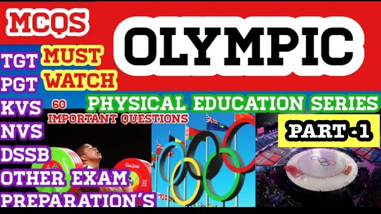 Olympics MCQS With Answers || Physical Education ||