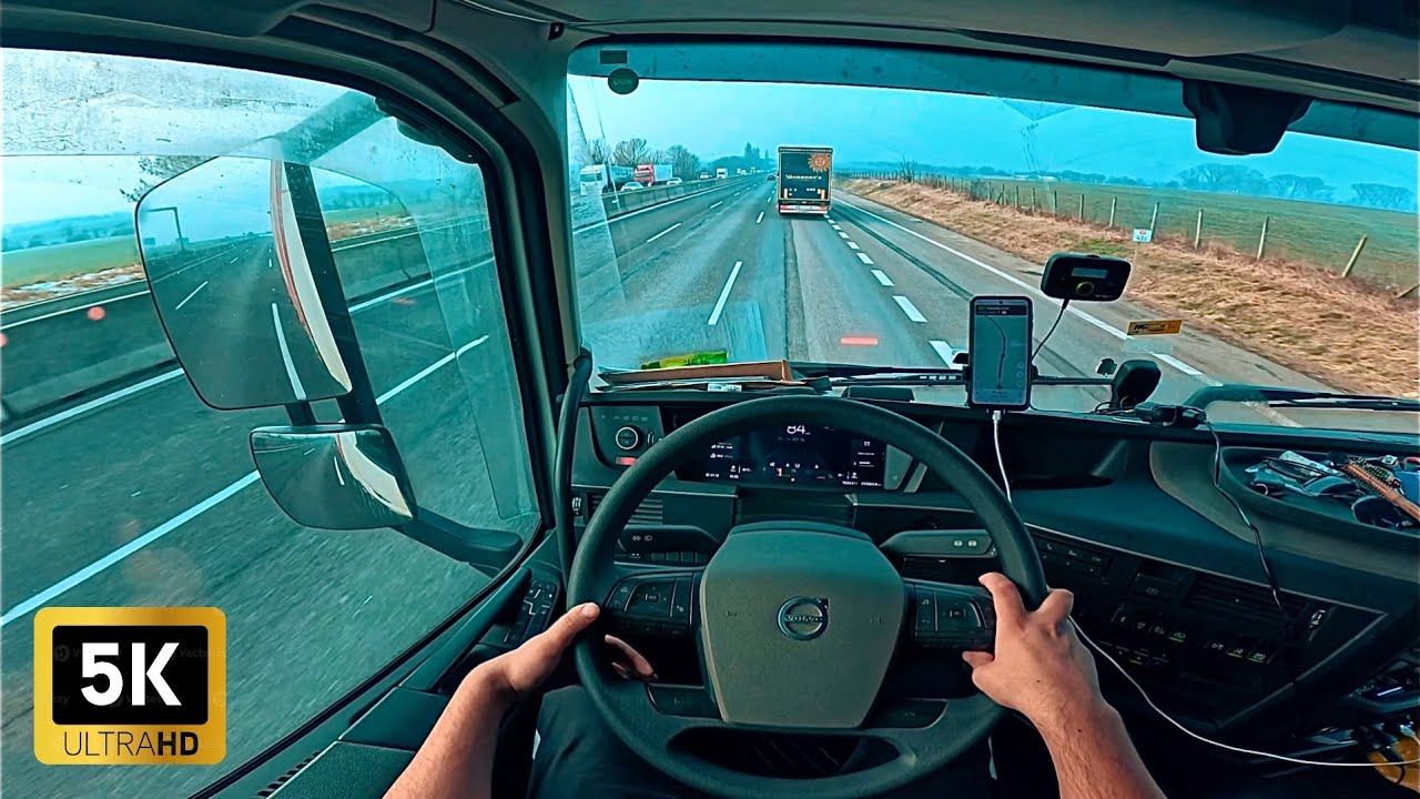 Pov Truck Driving 🇸🇰 Slovakia  | Volvo FH  