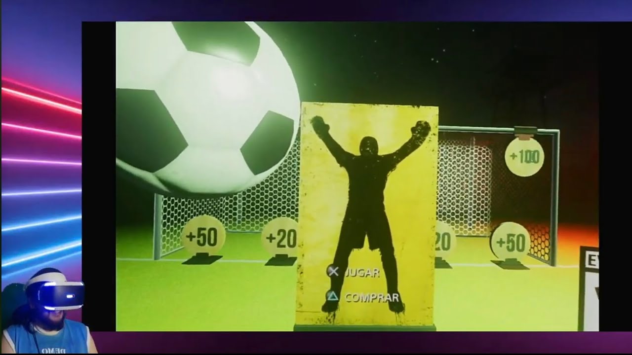 Playstation VR demo disc 3 | Headmaster Gameplay 