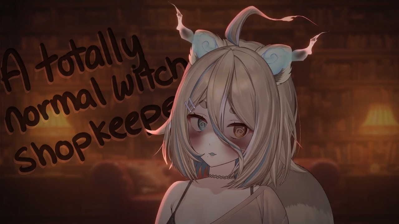 〖ASMR〗Anxious Witchy Shopkeeper Tries to Cure your Insomnia〖Pekoe ❥ Boo〗