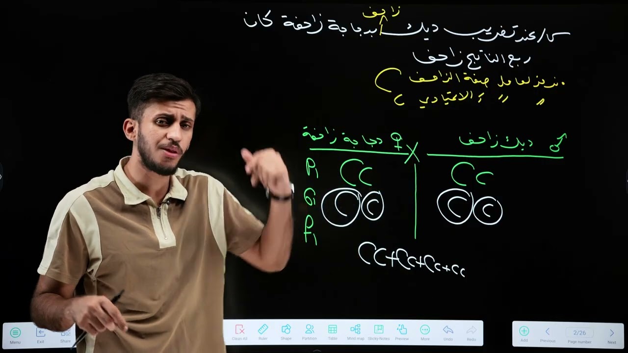 مراجعة الوراثة | الجزء الثاني والاخير | للصف السادس العلمي