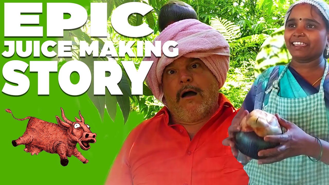 How To Make Palm Fruit Juice - Cooking With Krishna McKenzie
