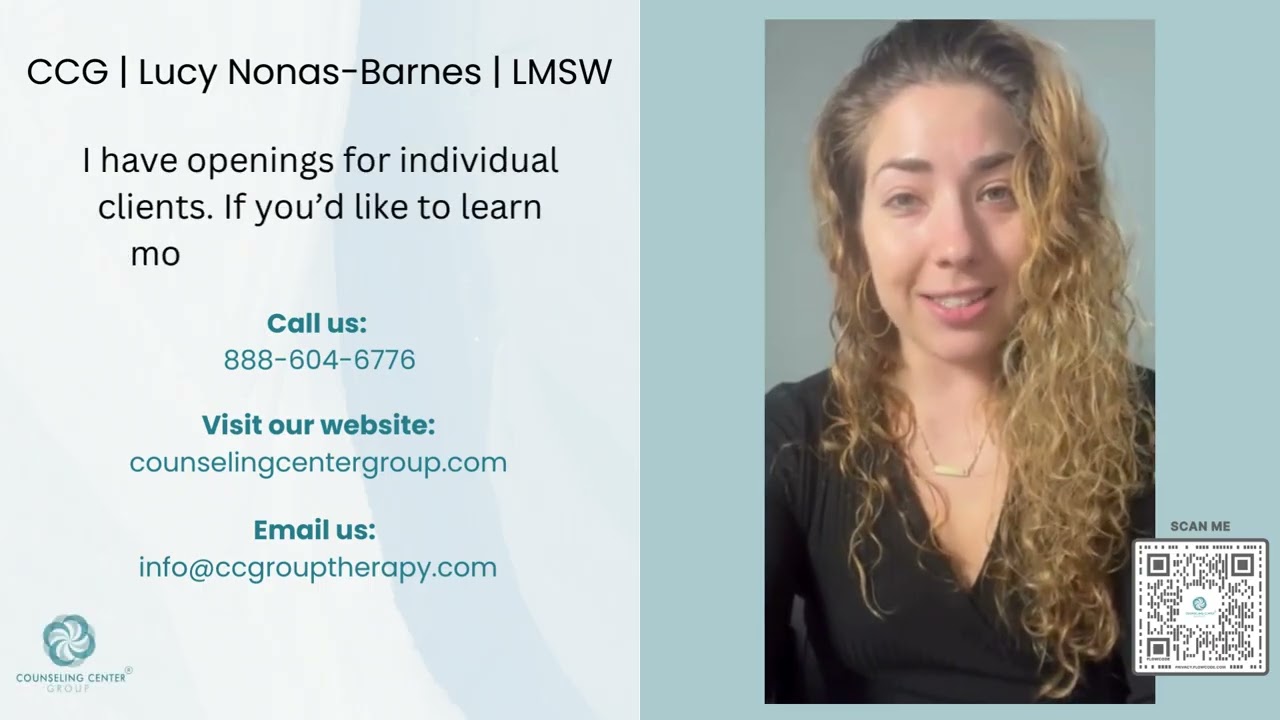 Meet Lucy Nonas Barnes, DBT, CBT and DBT-C Therapist | New York City