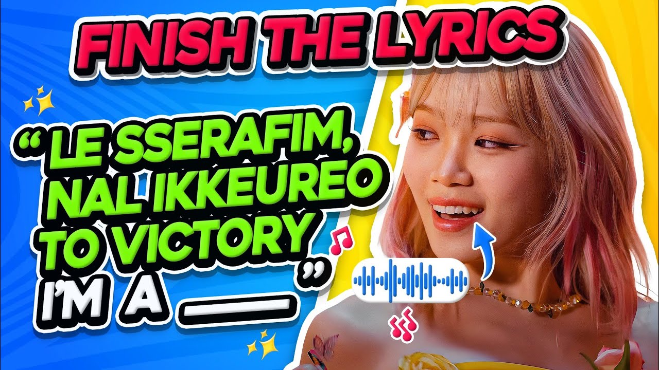 FINISH THE LYRICS OF THESE KPOP SONGS IN 5 SECONDS 🎶( ICONIC LINES )🔥| KPOP QUIZ 2024 ✨