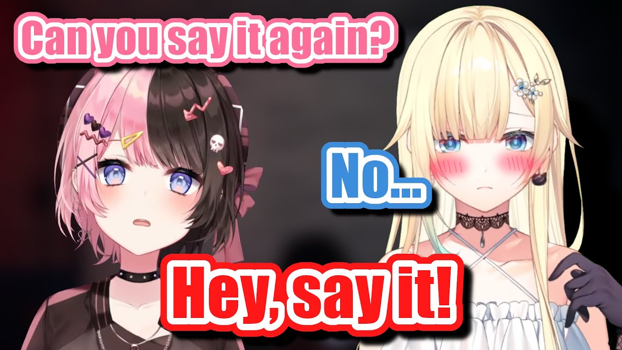Ema Says Something Funny and Hinano Forces Her to Say It Again [VSPO]