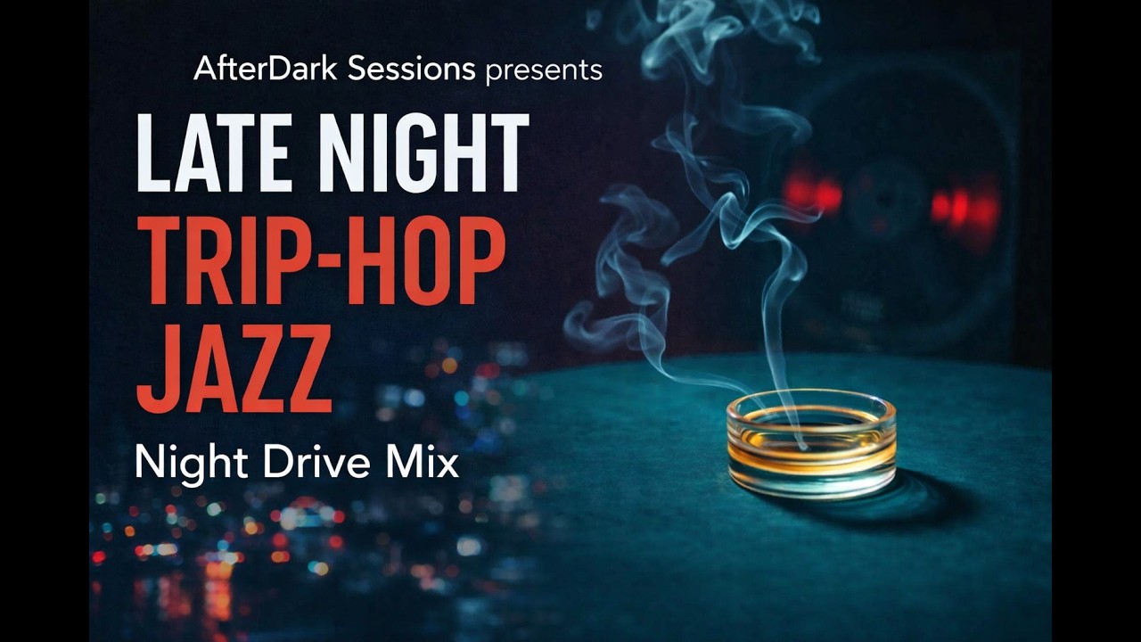 Trip-Hop Meets Jazz – Late Night Drive | Smoky Downtempo Mix | AfterDark Sessions