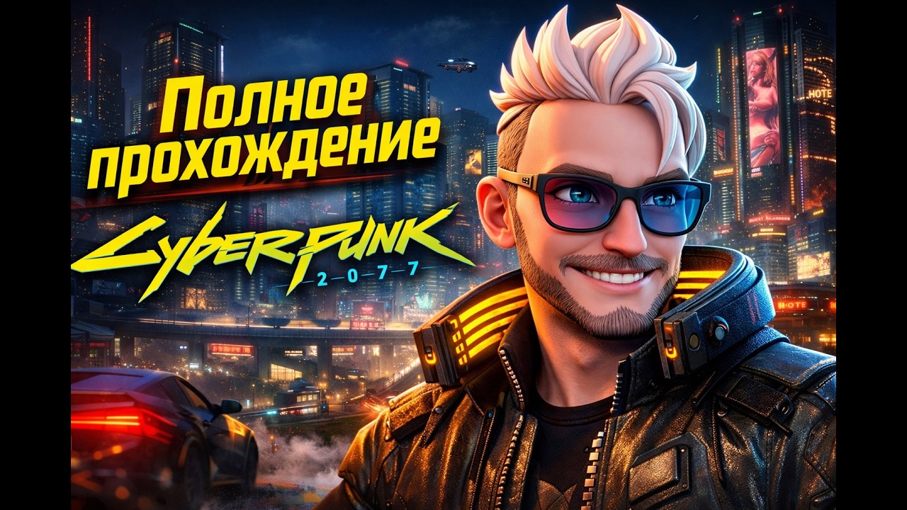 Cyberpunk 2077 Прохождение полностью | Сюжетная игра в Night City | часть 2