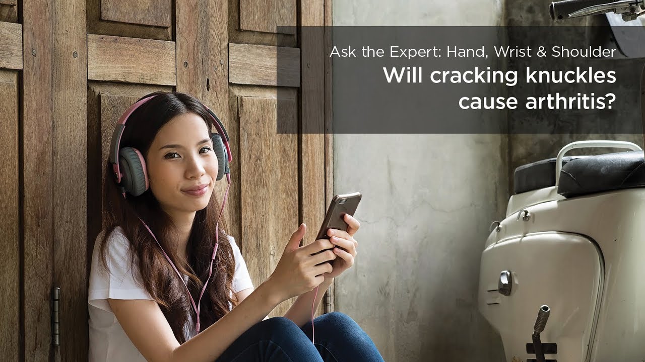 Will cracking knuckles cause arthritis?