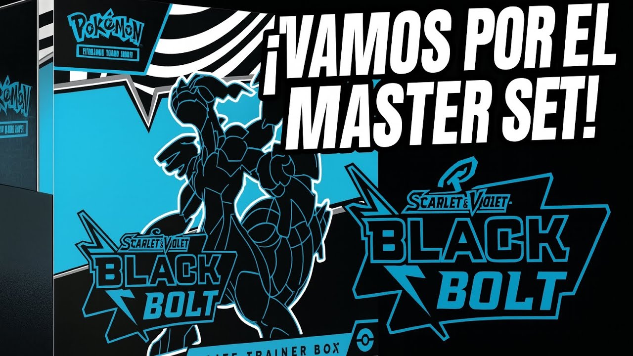 ¡Apertura de ETB Black Bolt! ¿Nos sale el Victini rojo? 