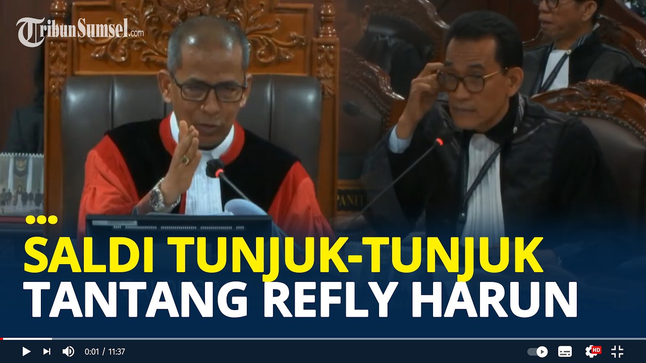 Memanas! Saldi Isra Tunjuk-tunjuk Tantang Refly soal Perkara Roy cs: Saya Hadapi Doktor Konstitusi