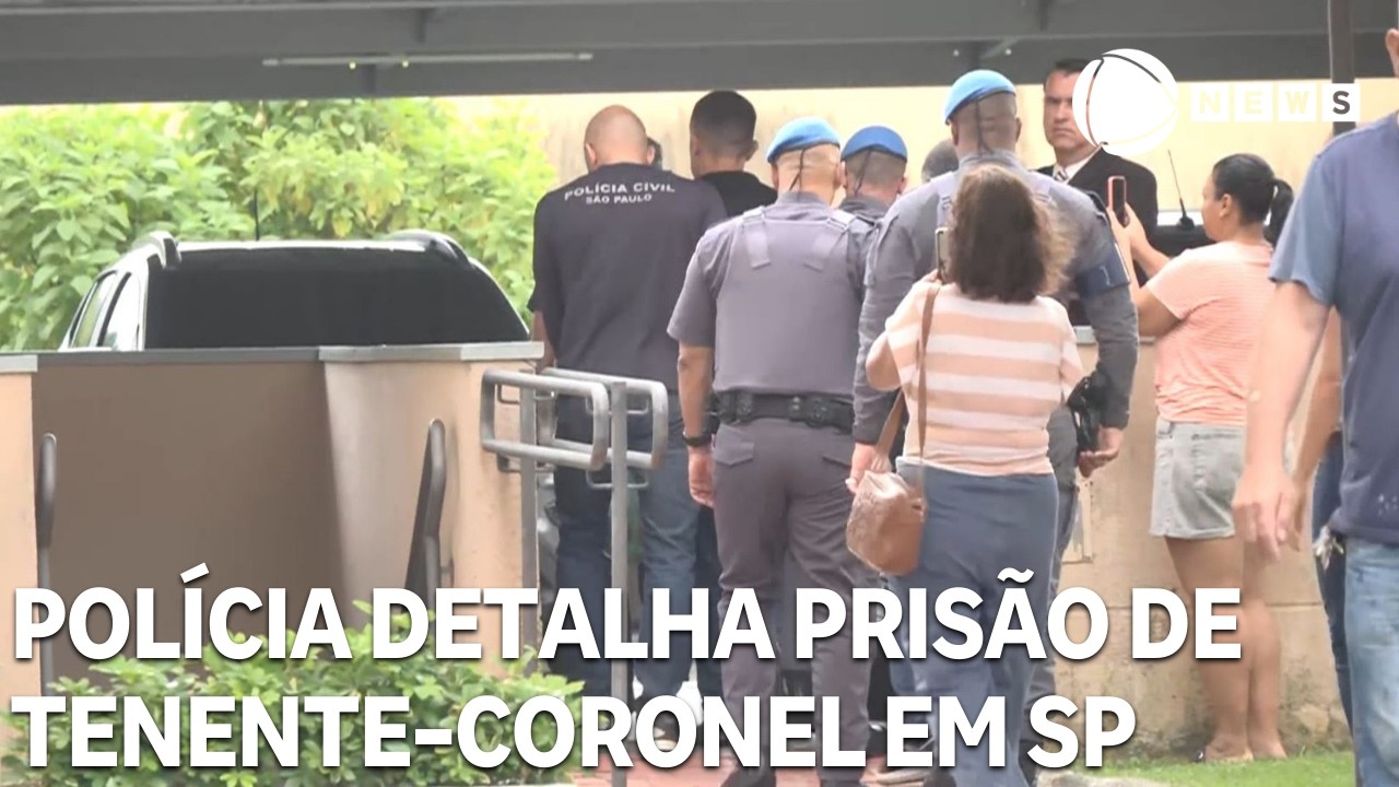 Caso Gisele: Polícia detalha prisão de tenente-coronel