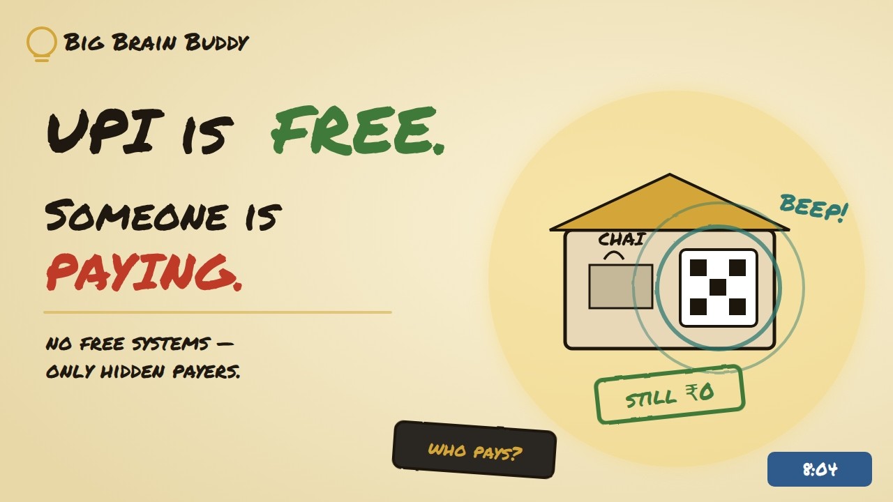 UPI's Free Ride Is Changing: Who Actually Pays for Your Beep?