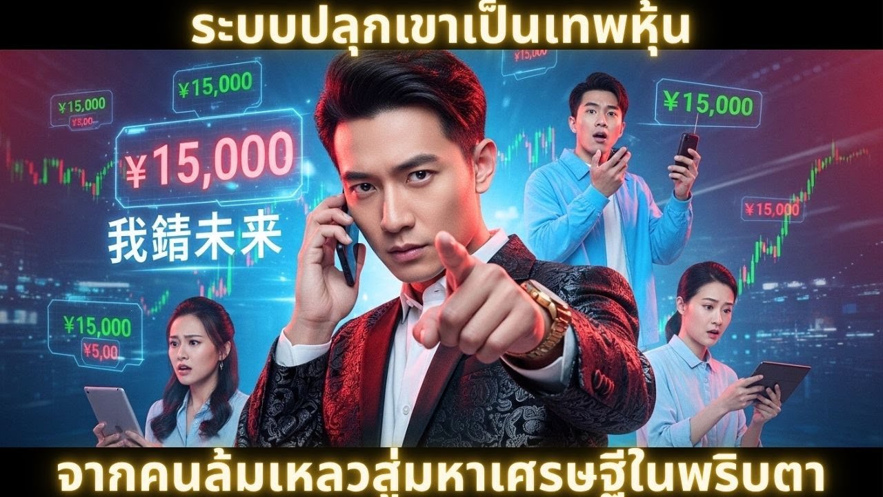 🔔 ระบบปลุกเขาเป็นเทพหุ้น! จากคนล้มเหลวสู่มหาเศรษฐีในพริบตา | #สปอยซีรีส์ #ระบบ