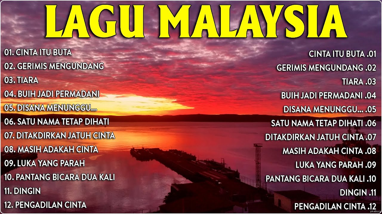 Lagu Malaysia 90an Terbaik - Lagu Rock Jiwang Malaysia Yang Memikat Hati