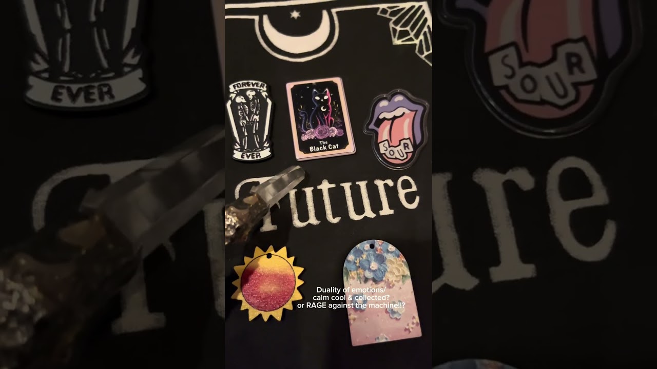 Charm Reading - Calm & cool? or Rage against the machine!!? #charmreading #tarot #divination