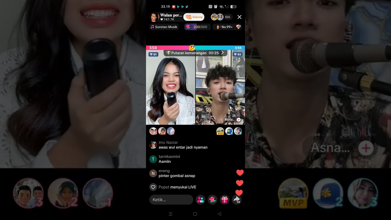 Wulan di gombalin asnaf