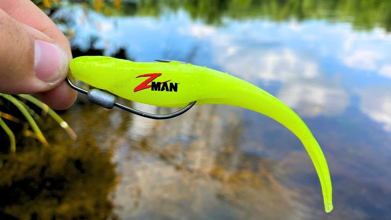 Fishing the ZMAN Jerk Shadz for Smallmouth in Clear Water