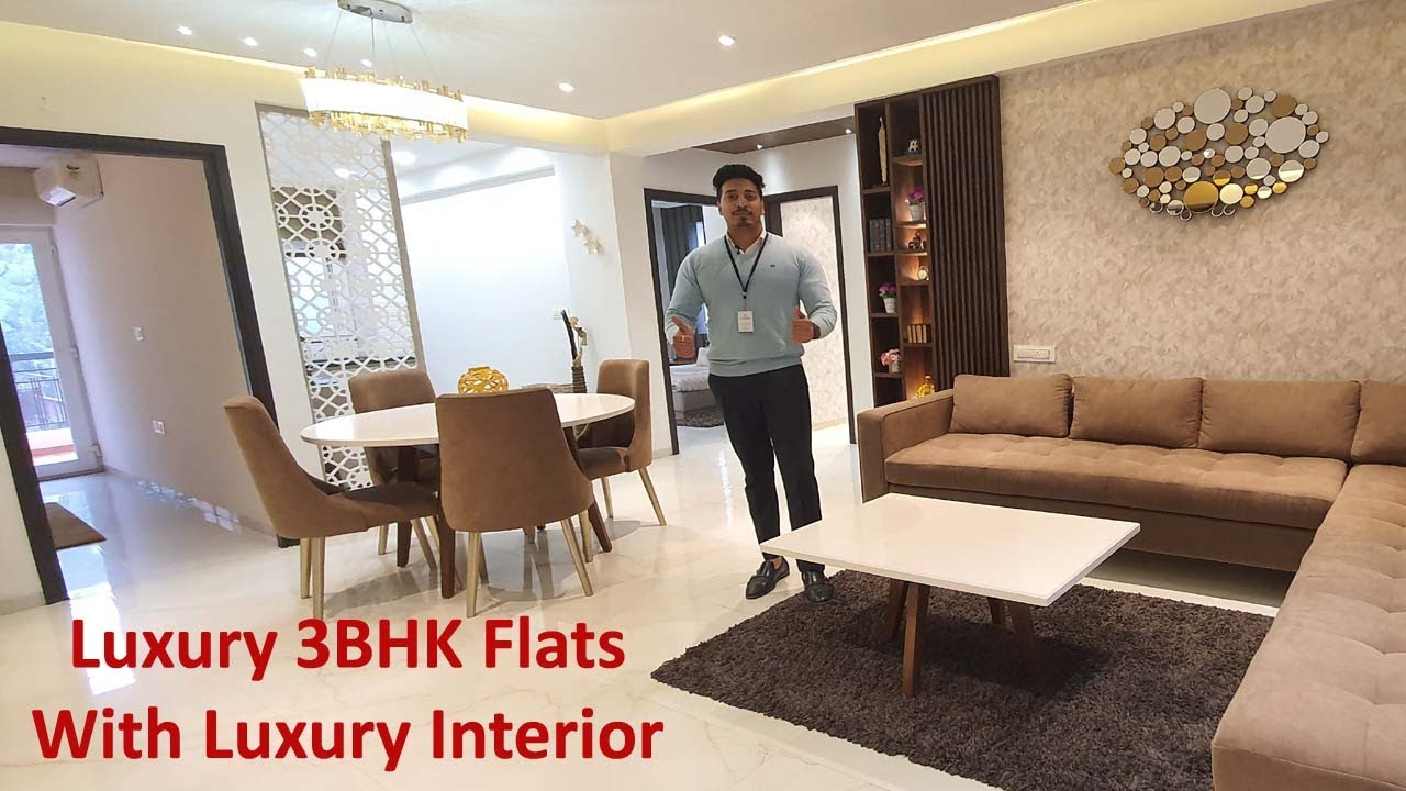 Riverdale Hazelwood 3BHK Luxury Flats 1675 sq ft with luxury interior Design, Zirakpur