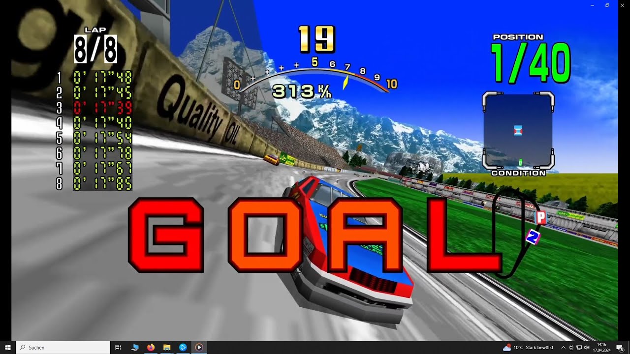 Daytona USA  Beginner Track Automatik 2:20:590 Speedruntime