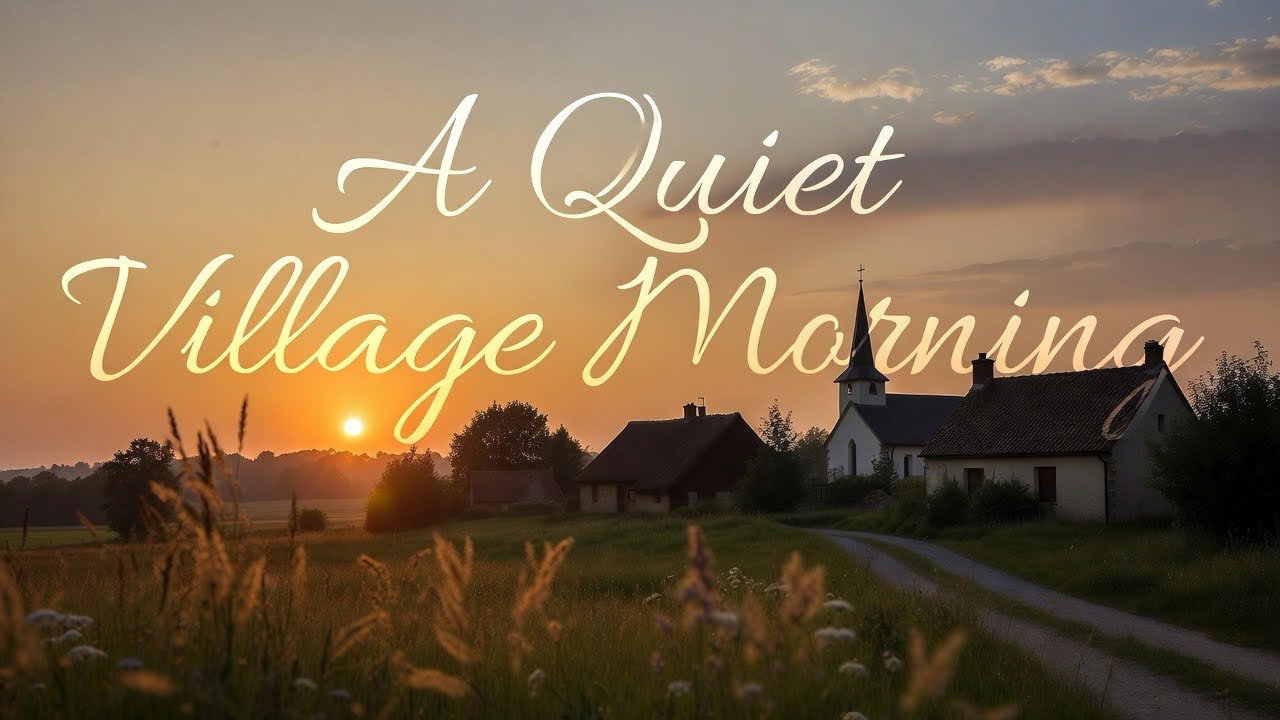 A Quiet Village Morning 🌾 When Life Wakes Up Slowly and Nothing Is Rushed