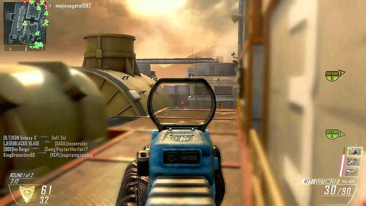 Black Ops 2: Overkill Gameplay Nuclear w/ AN94 & S12! BO2 Overkill Gameplay Black Ops 2 Multiplayer