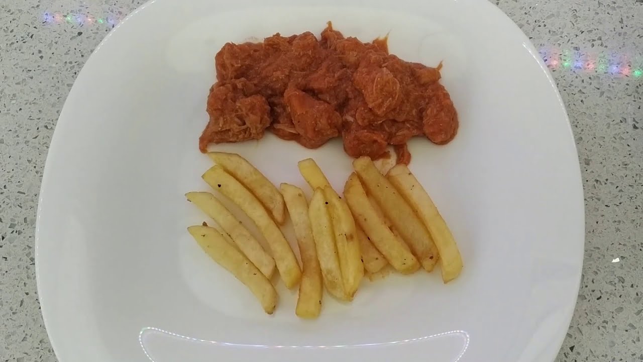 Cocinando carne con tomate en monsieur cuisine.