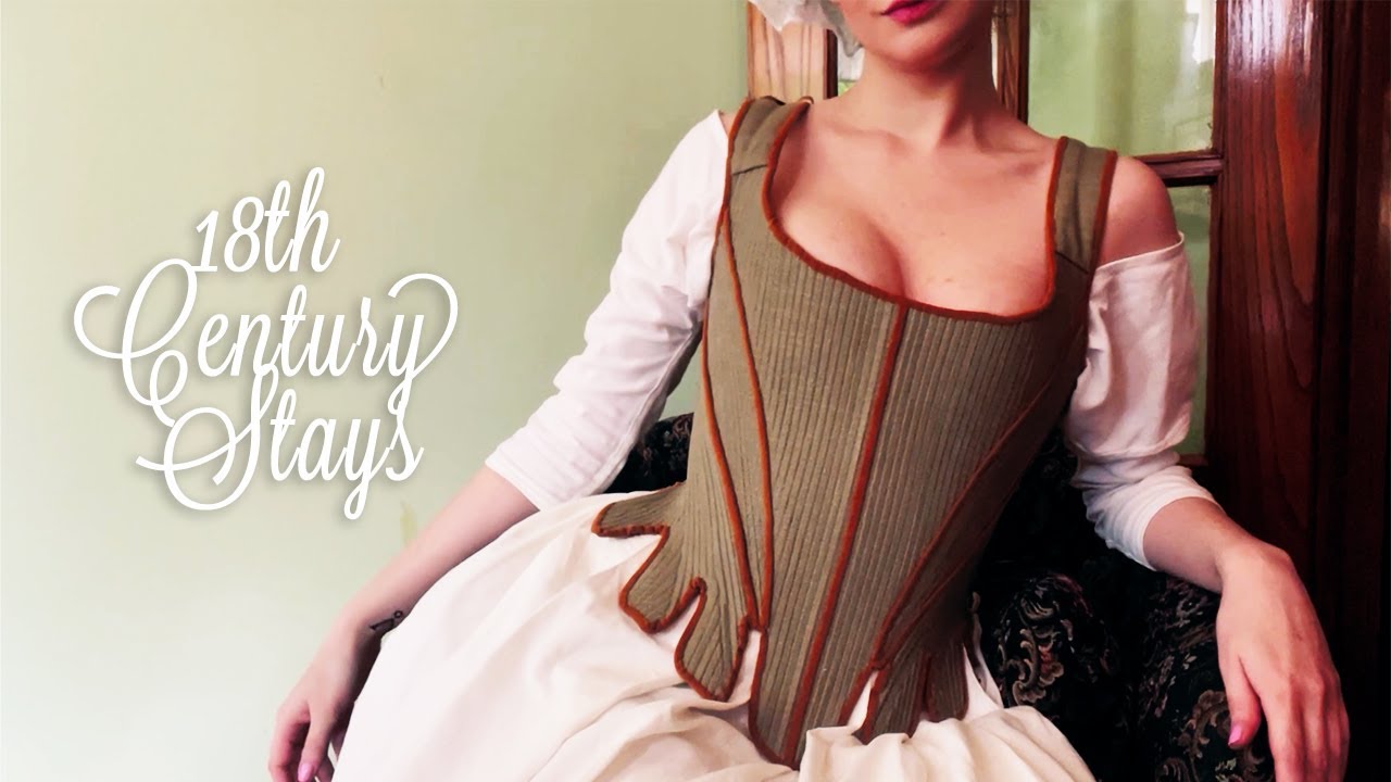18th Century Stays: Making-Of (plus dressup!)