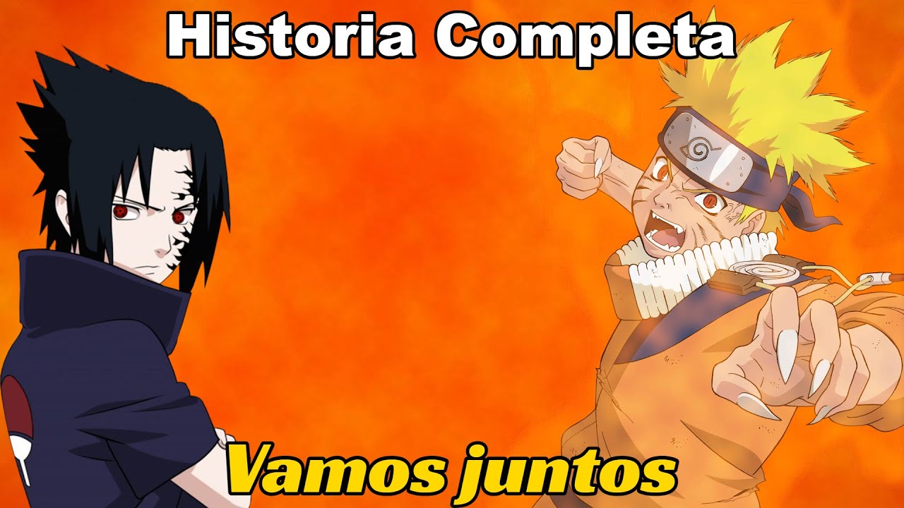 Que hubiera pasado si Naruto se iba junto con Sasuke de la Aldea de la Hoja | Historia completa