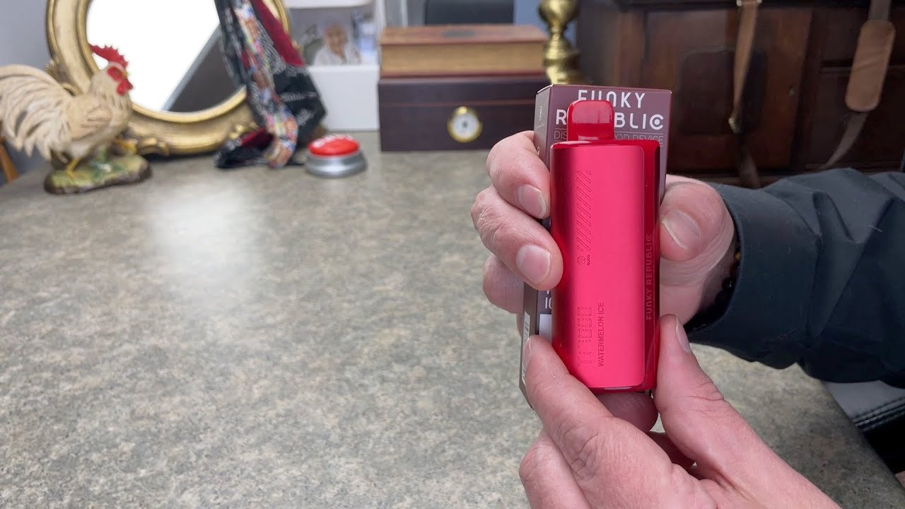 Funky Republic Disposable Pod Device Ti7000 Watermelon Ice 7000 Puff Vape FOLLOWUP REVIEW!