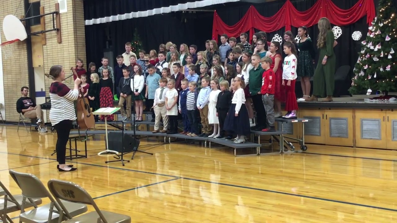 Elementary Christmas Concert 2025 We Wish You a Merry Christmas 