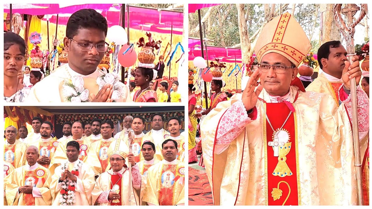 Priestly Ordination of Dn Amit Kujur CM || Kiralaga Parish