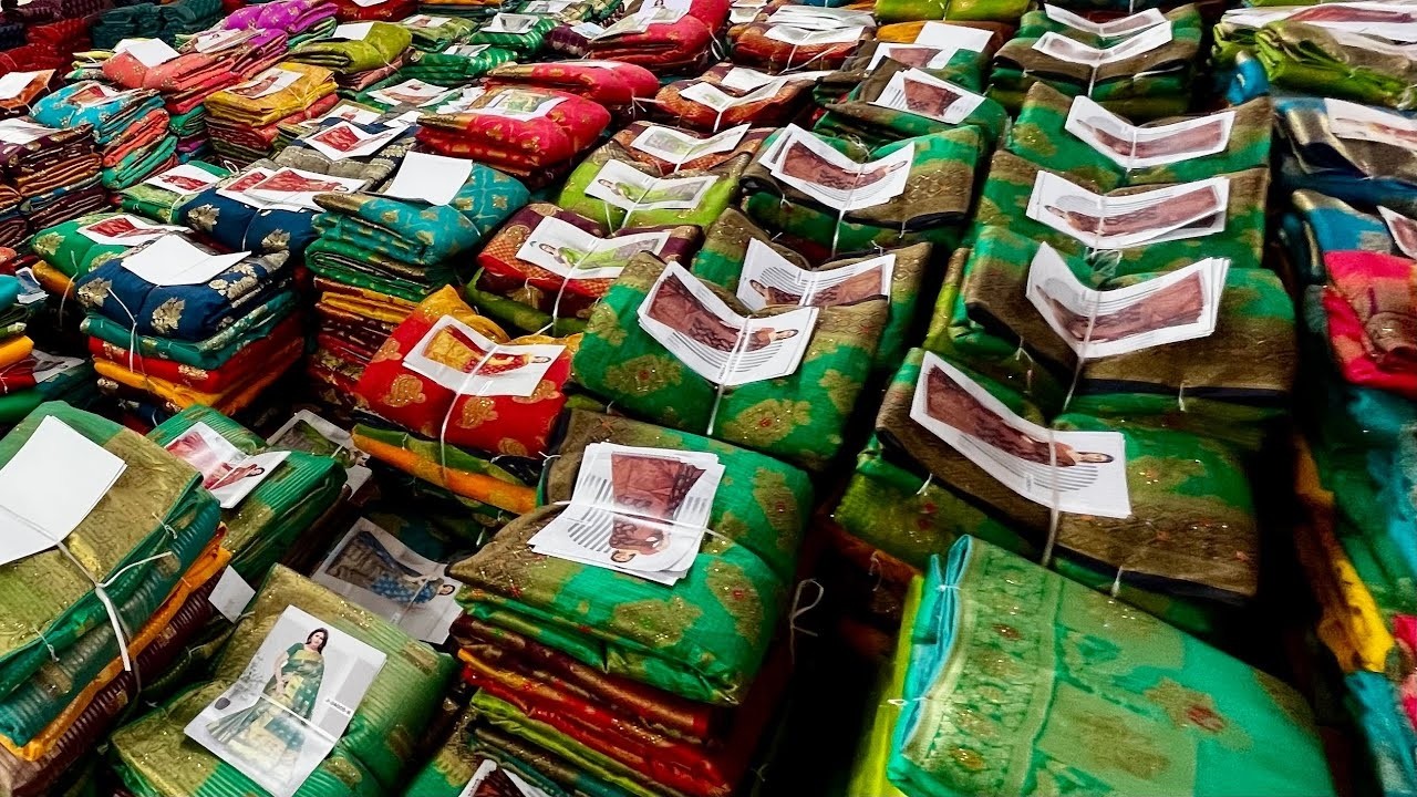 Surat Saree Manufacturer | Surat saree wholesale market #saree #wholesalemarket