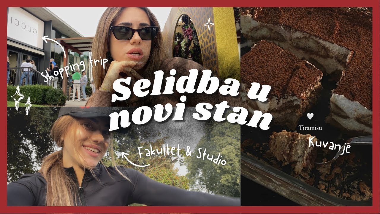 SELIDBA U NOVI STAN U FIRENCI | DunjaVlog #5