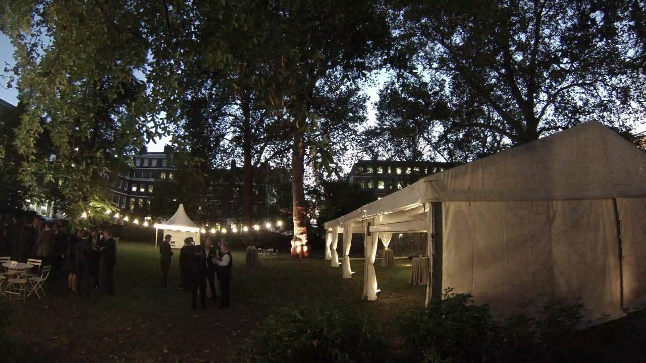 Time lapse video of a Big Frame marquee build