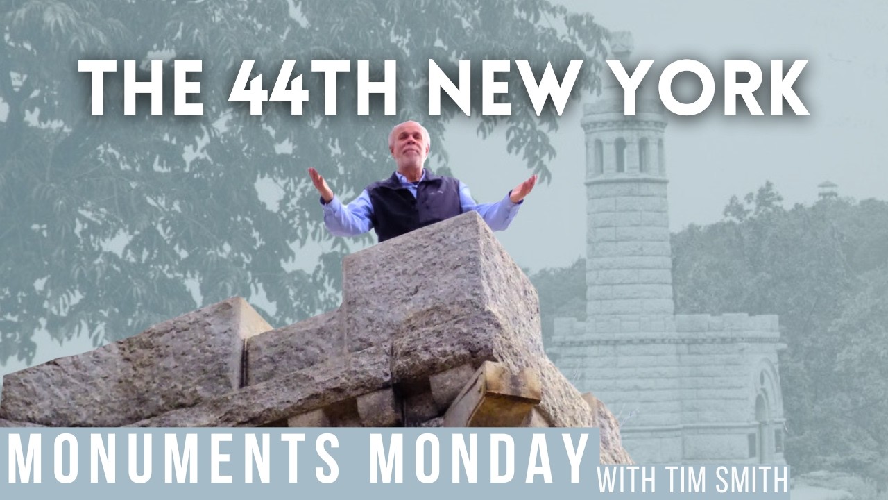 Monuments Monday with Tim Smith | 44th NY on Little Round Top, Gettysburg