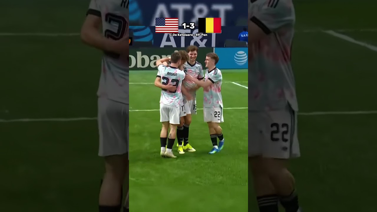 USA vs Belgium Fifa world Cup Highlights