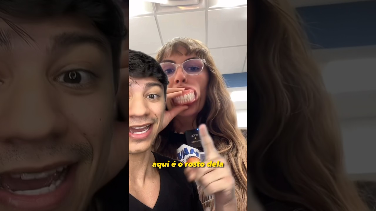 Essa garota vai finalmente botar os Implantes dent&aacute;rios dela  #shorts