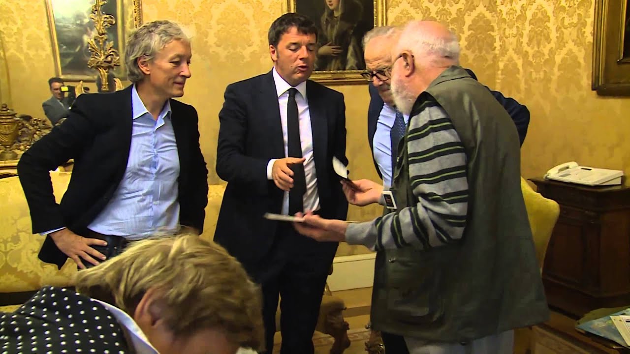 Renzi riceve De Sandre e Garziera