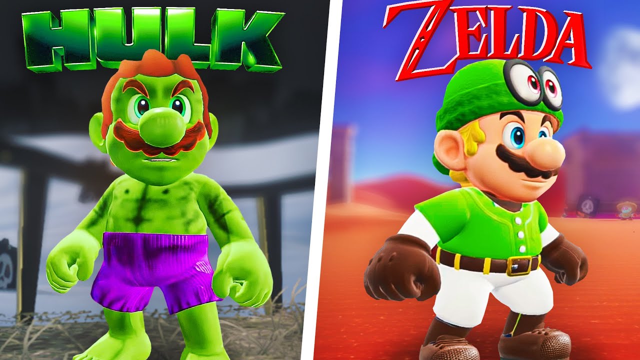 Mario Odyssey aber ich habe SUPERHELDEN Fähigkeiten!