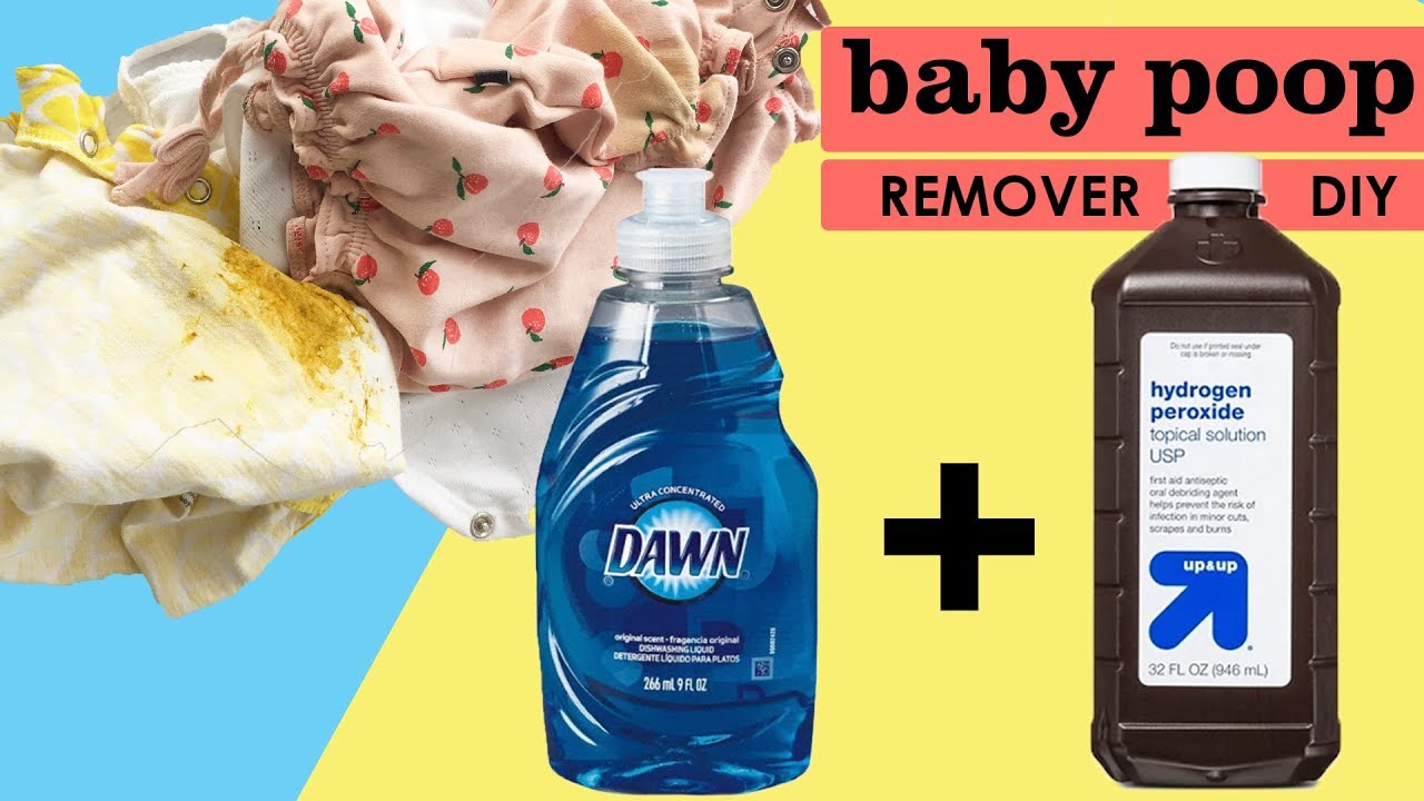 2-Ingredient DIY Baby Blowout Stain Remover