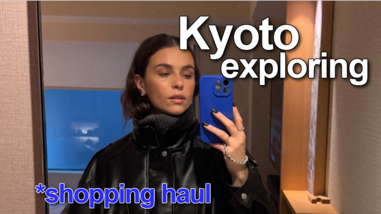 VLOGMAS: my first full day in Kyoto 🇯🇵 exploring, matcha, shopping & trying viral foods