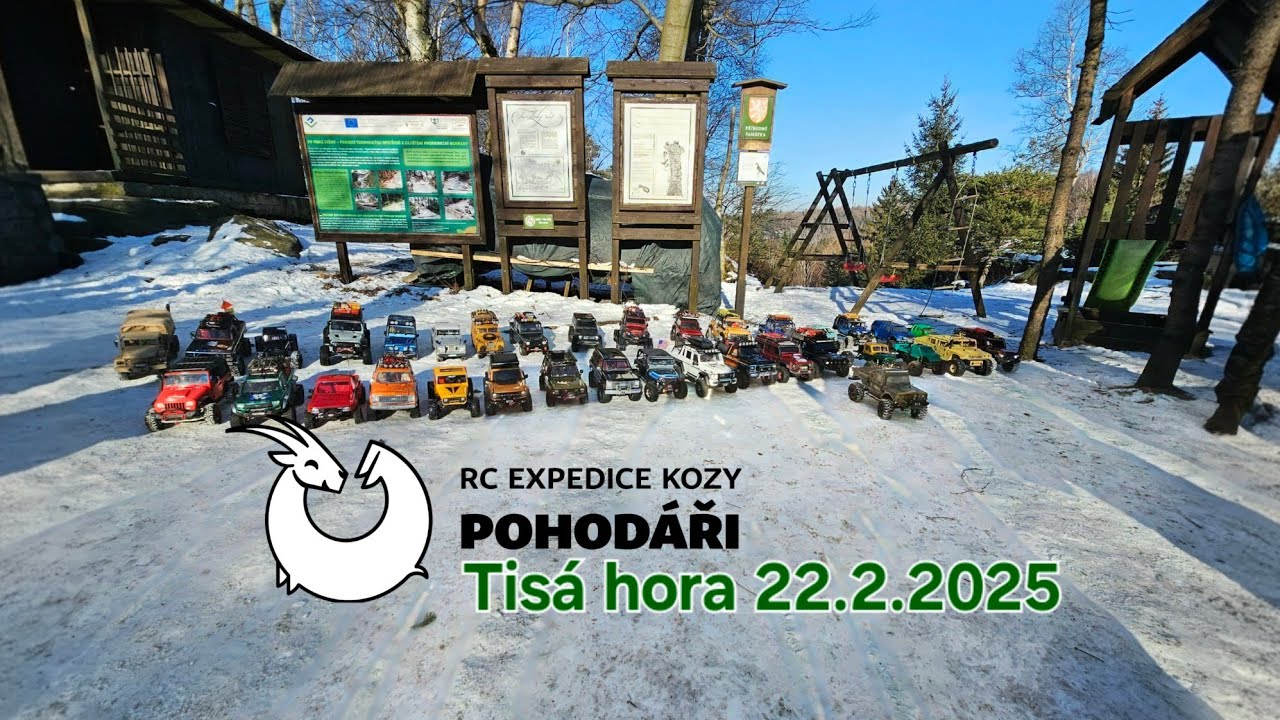 RC expedice kozy POHOD&Aacute;ŘI Tis&aacute; hora 22.2.2025