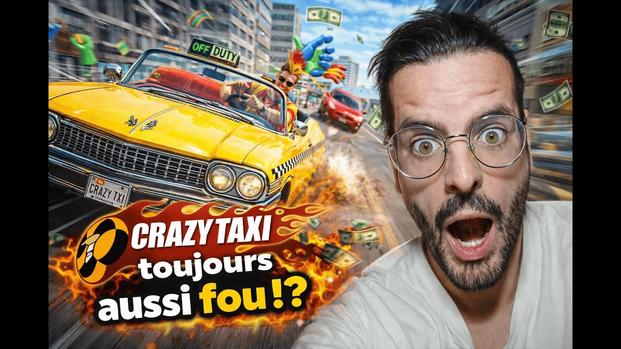 🎮 Je rejoue à CRAZY TAXI après des années ! 😱