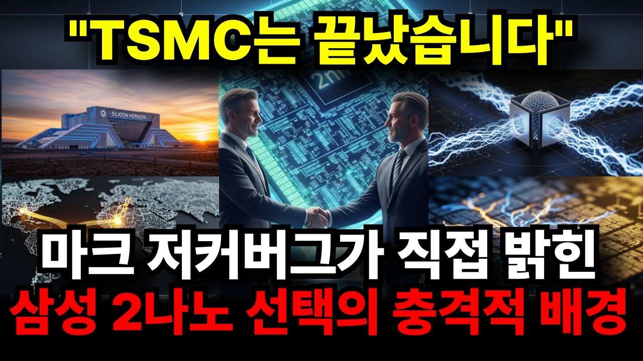 2026년 반도체 대격변: 왜 퀄컴은 다시 삼성의 손을 잡았을까? 삼성 2나노 수주 성공! 메타·퀄컴이 TSMC 버리고 삼성으로 몰려오는 이유
