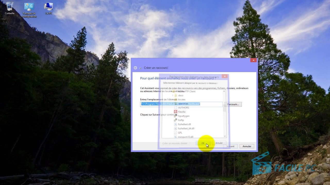 Cr&eacute;ez des ic&ocirc;nes de raccourcis sous Windows 8