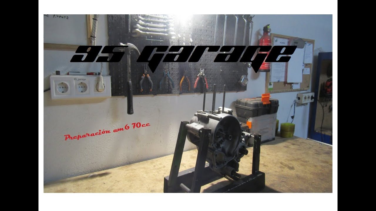 PREPARACIÓN AM6 70CC...CON CAJA DE CAMBIOS TOP!!!