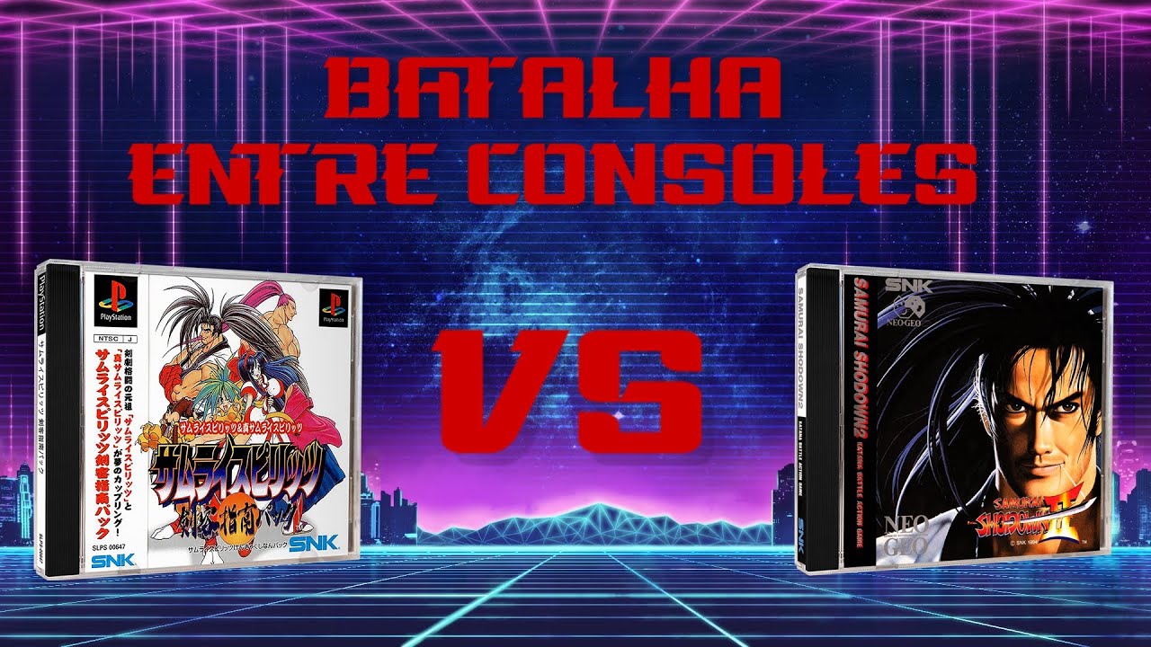 Samurai Shodown 2 Playstation VS Neo Geo CD: Batalha entre Consoles!